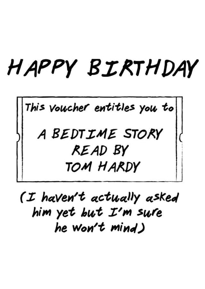 HARDY TOM Birthday Card 9036 created by Pack a Punch Designs