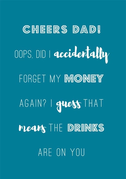 father dad Father's Day Card 26475 created by Coulson Macleod