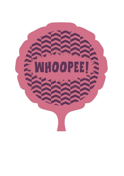 Whoopee cushion card created by Wink Design - Michelle Roberts