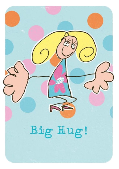 Love Friend Get Well Card 6182 created by Bird Blue Creative