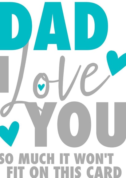 dad Male Father's Day Card 31180 created by Silly Sentiments