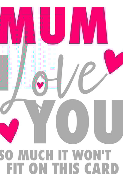 Mum Female Birthday Card 31181 created by Silly Sentiments