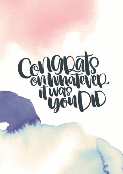 congrats well Congratulations Card 9742 created by Paper Pipit