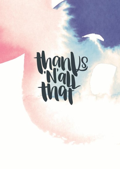 cheers funny Thank You Card 9747 created by Paper Pipit