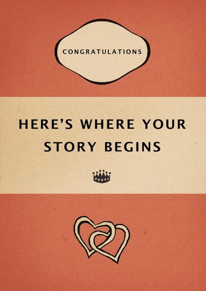 Congratulations - Story begins here created by Bookishly