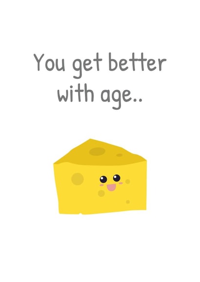 funny pun Birthday Card 29777 created by Sunnyside Design