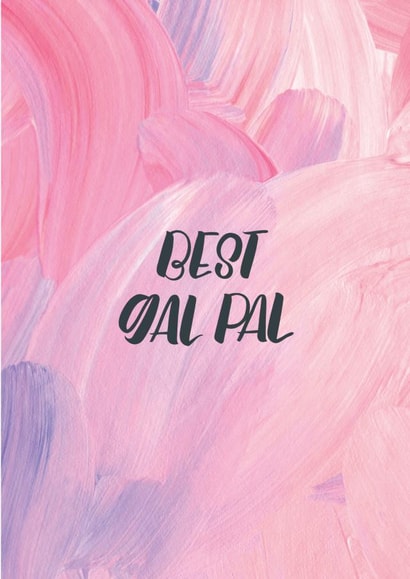 best gal Love & Friendship Card 9760 created by Paper Pipit