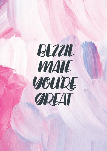 bezzie mate Love & Friendship Card 9764 created by Paper Pipit