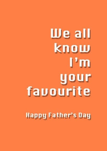 humour funny Father's Day Card 29528 created by Potty Mouth