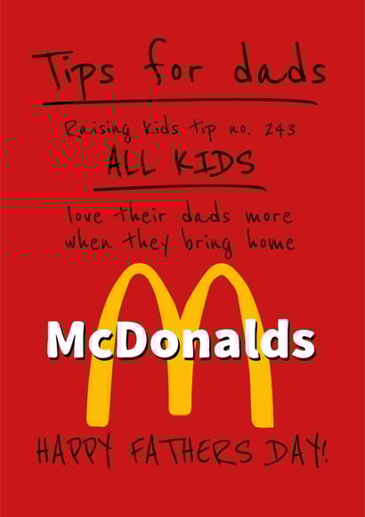 dad funny Father's Day Card 32004 created by RS Graphics