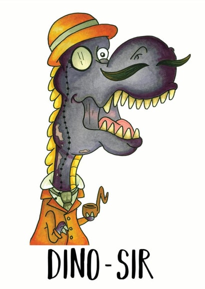 dinosaur sir Card 32726 created by James Ryan