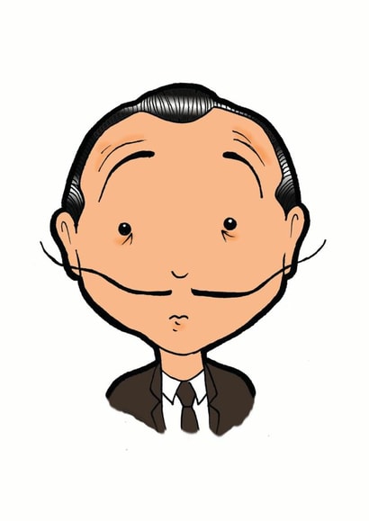 SalvadorDali Salvador Card 32727 created by James Ryan