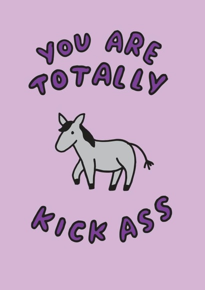 funny well Just because Card 5268 created by Veronica Dearly