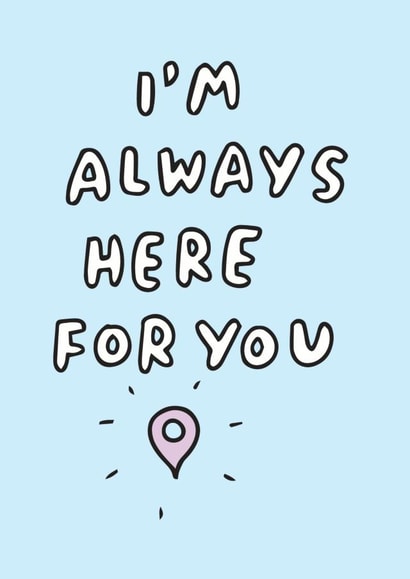 friendship support Thinking of you Card 5279 created by Veronica Dearly