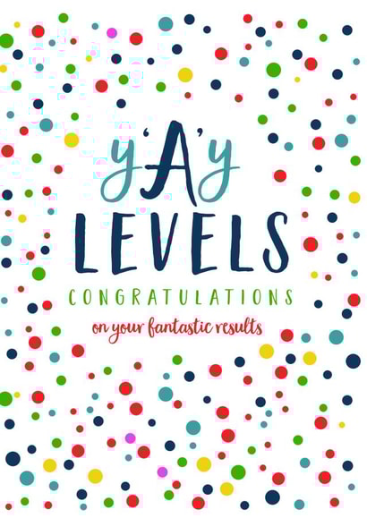 school yay Exams Card 2567 created by Claire Giles