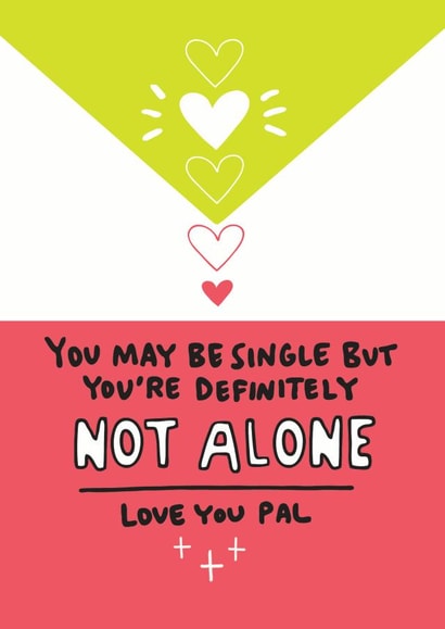 Single Not Alone Card created by Angela Chick