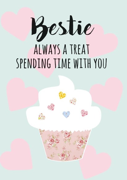 best friend Just because Card 10441 created by Rulu