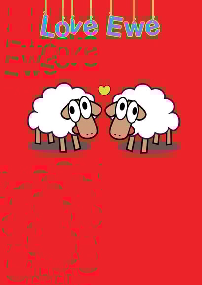 sheep love Card 32625 created by Anna Green