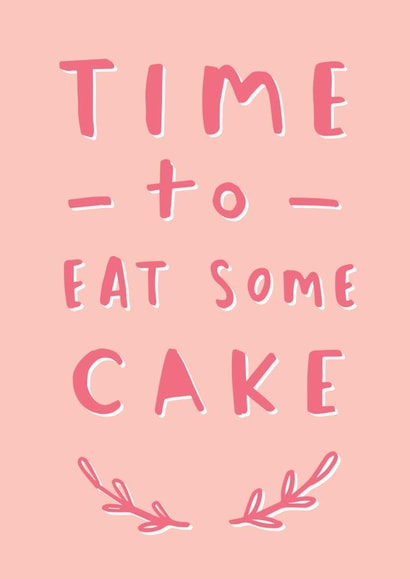 funny typography Birthday Card 10163 created by Old English Company