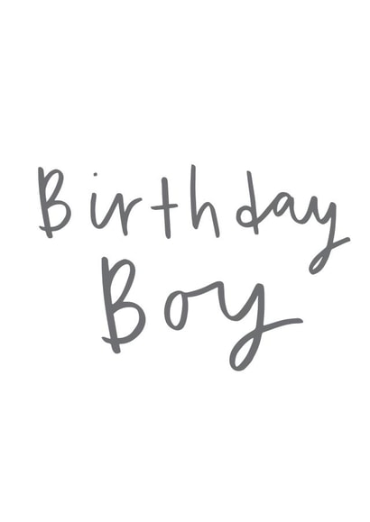 boy Male Birthday Card 10166 created by Old English Company