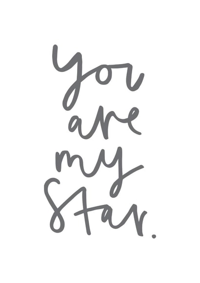 star love Love & Friendship Card 32531 created by Old English Company