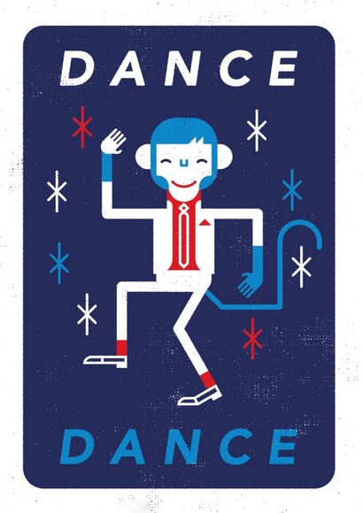 monkey birthday Card 28254 created by Tom Langton