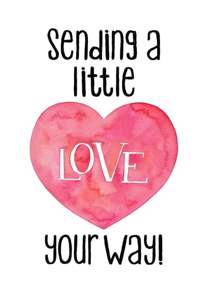 heart support Love & Friendship Card 7967 created by Elena O'Neill