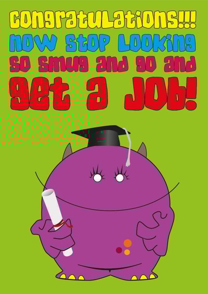 graduate graduation Card 32939 created by Cheeky Little Scamps