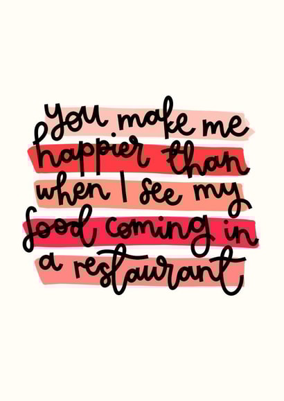 You Make Happier Love Card created by Oh, Laura