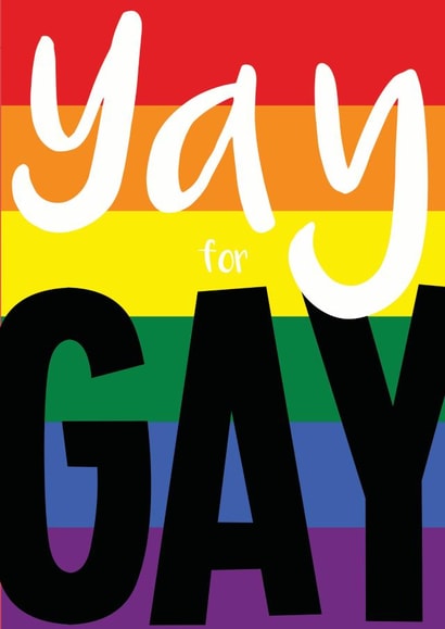 yay gay Just because Card 10335 created by James Ryan