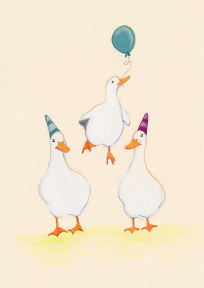 Ducky Birthday card created by Carina Roberts