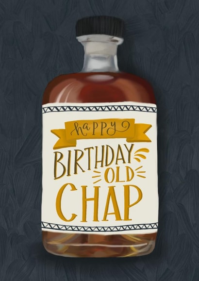 HAppy old Birthday Card 4262 created by Claire Lefevre