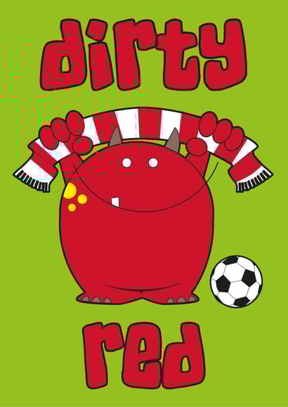 football soccer Birthday Card 32941 created by Cheeky Little Scamps