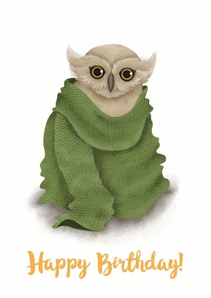 Owl Owls Card 33207 created by Sandpaper Kisses