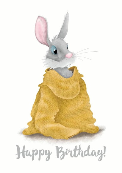 Rabbit Bunny Card 33208 created by Sandpaper Kisses