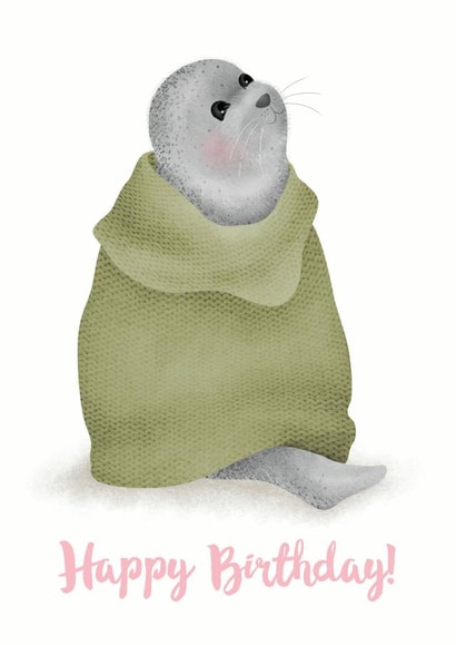 Seal Seals Card 33209 created by Sandpaper Kisses