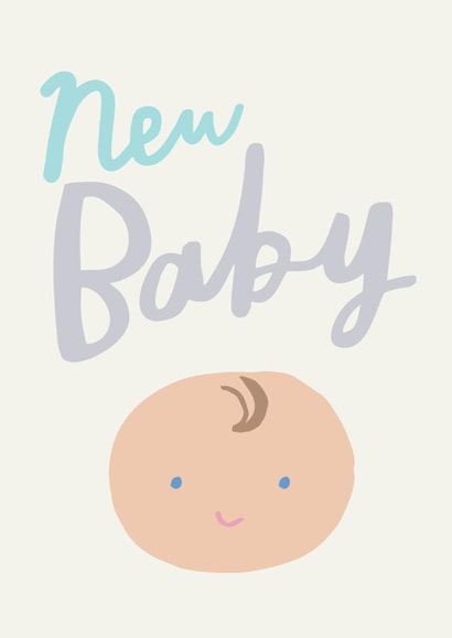 Baby Cute New Baby Card 10990 created by Lisa Greener