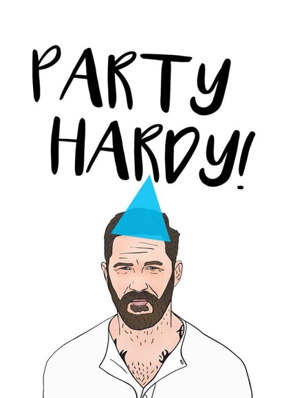 party hardy Birthday Card 10022 created by Hey Huns It's Nicole