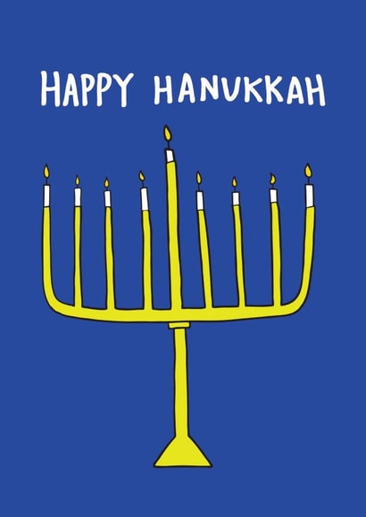 Happy Hanukkah Card created by Angela Chick