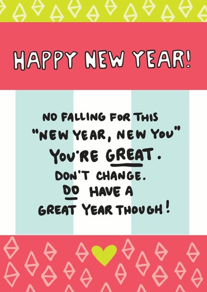 New Year New You Card created by Angela Chick