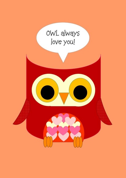 owl cute+owl Card 33264 created by Jennifer Jahromi