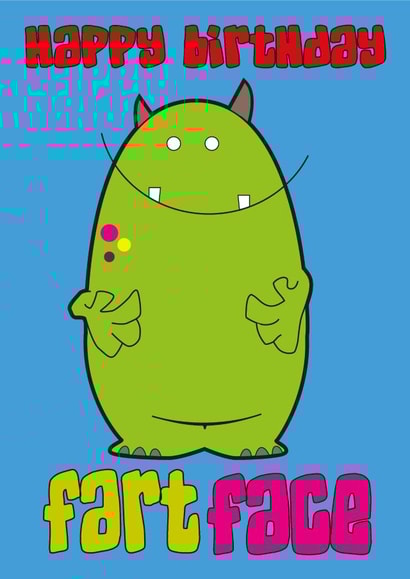 funny humour Birthday Card 10722 created by Cheeky Little Scamps