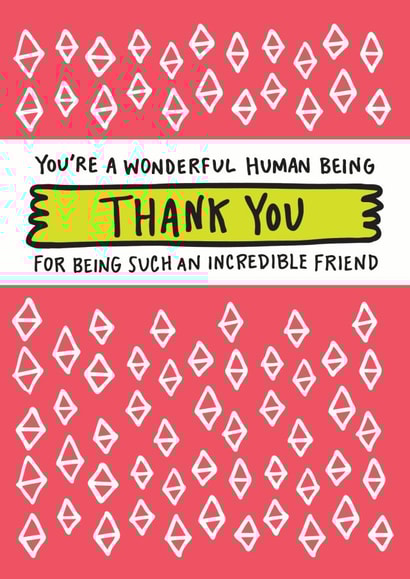 Thank You Friend Card created by Angela Chick