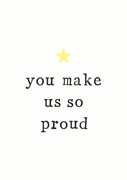proud congrats Congratulations Card 11041 created by The Two Wagtails