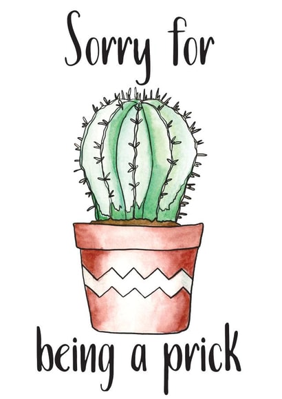 cactus prick Card 33057 created by Emma M. Ezzie