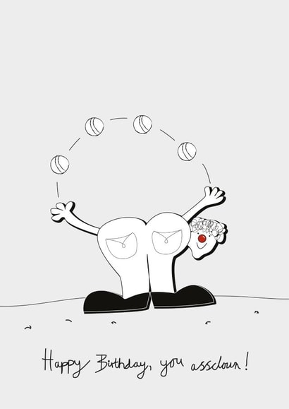 ass clown Card 29688 created by Quite Like That