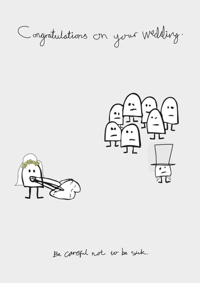 sick wedding Card 29694 created by Quite Like That