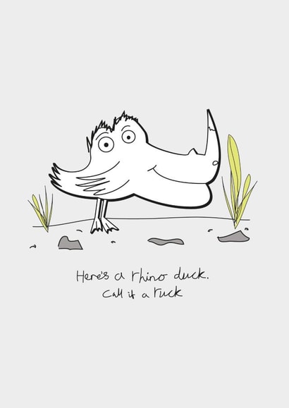 rhino duck Card 29695 created by Quite Like That