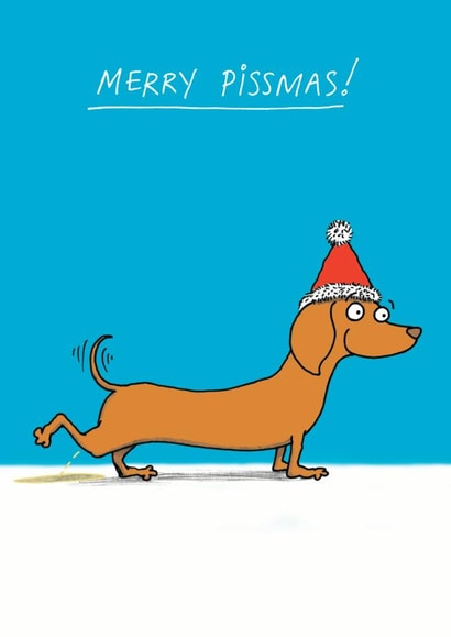 rude funny Christmas Card 9529 created by Cardinky