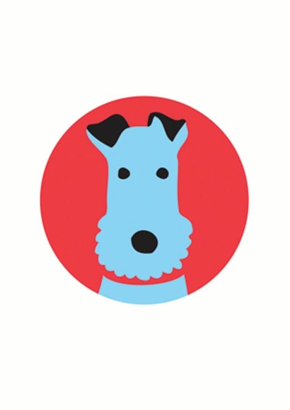 Winking Dog Card 33473 created by Forever Foxed